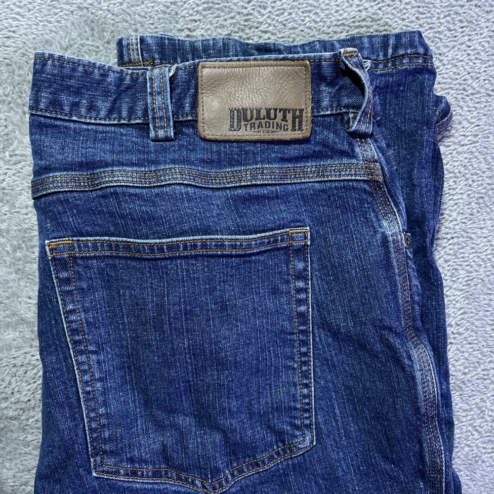 Duluth Trading Co. Flex Ballroom Jeans Men's‎ 38x32 Relaxed Fit Denim Pants